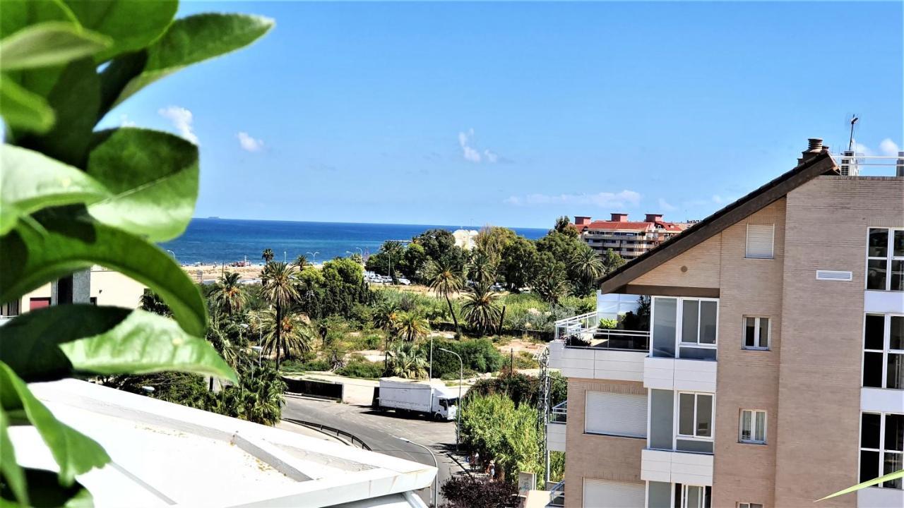 Beau Penthouse Avec Vue Mer Denia Exterior foto
